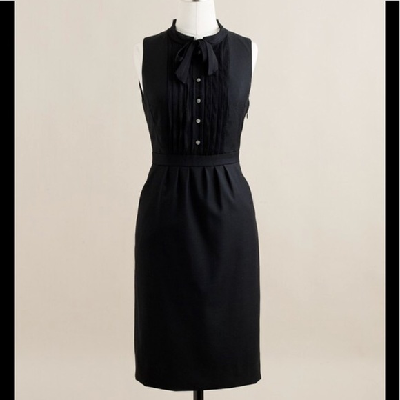 j crew tuxedo dress